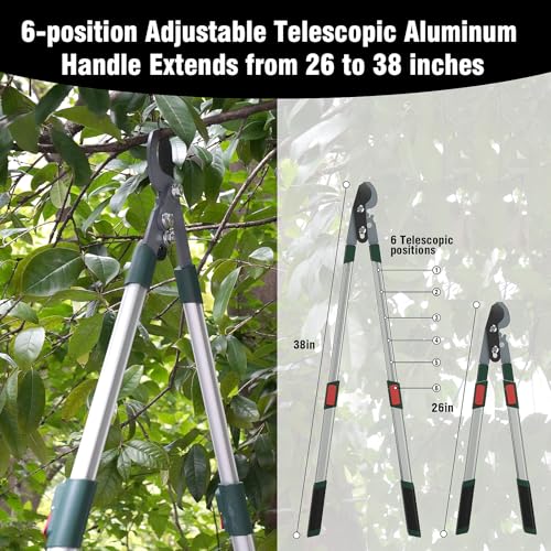 3-Piece Telescopic Garden Pruning Tool Set