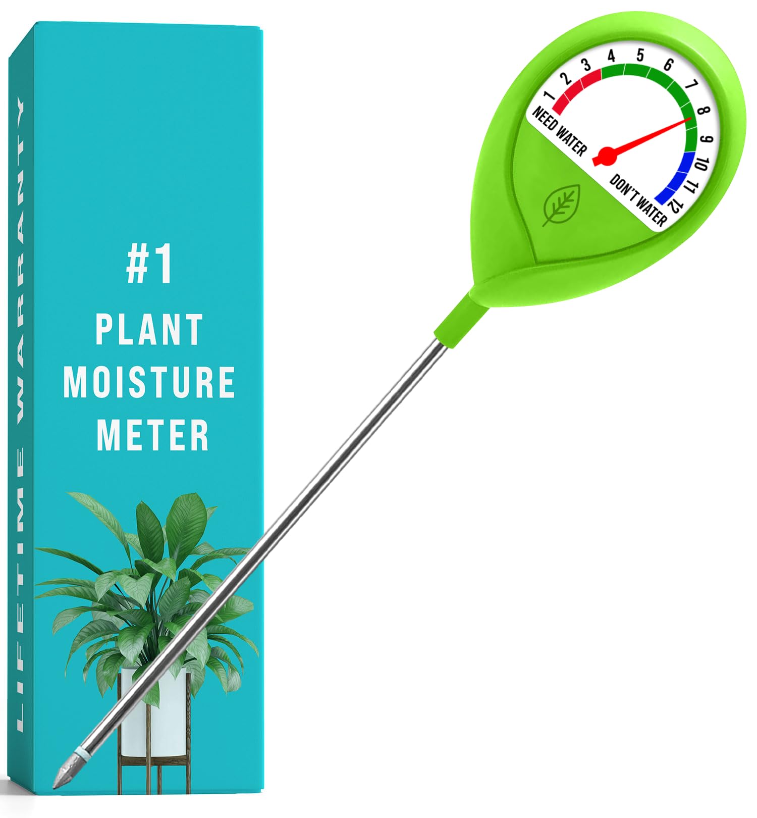 Plant Moisture Meter - Accurately Tells You When to Water Your Plants