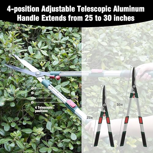 3-Piece Telescopic Garden Pruning Tool Set