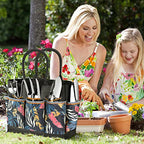 9-Piece Heavy Duty Garden Tool Set with Organizer Bag