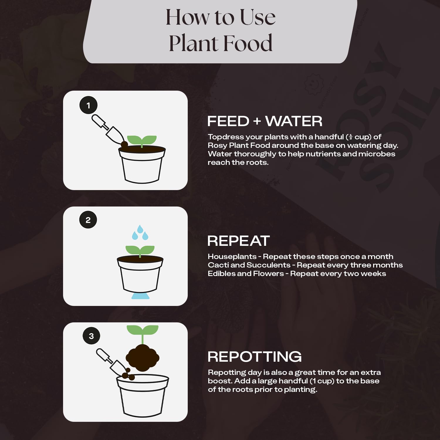 Indoor Potting Soil Mix with Biochar for Houseplants & Herbs
