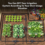 230FT Quick-Connect Drip Irrigation Kit for Garden & Greenhouse Watering