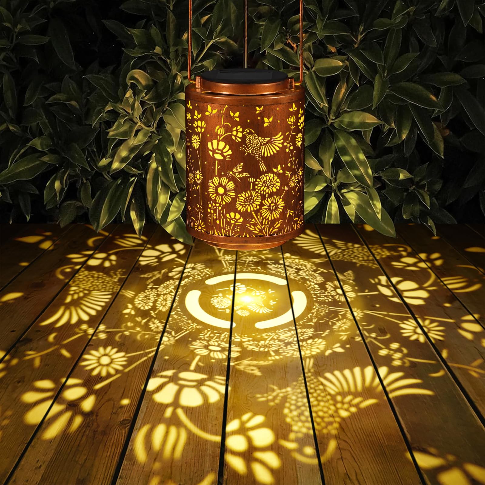 Solar Lantern Outdoor Waterproof Hummingbirds