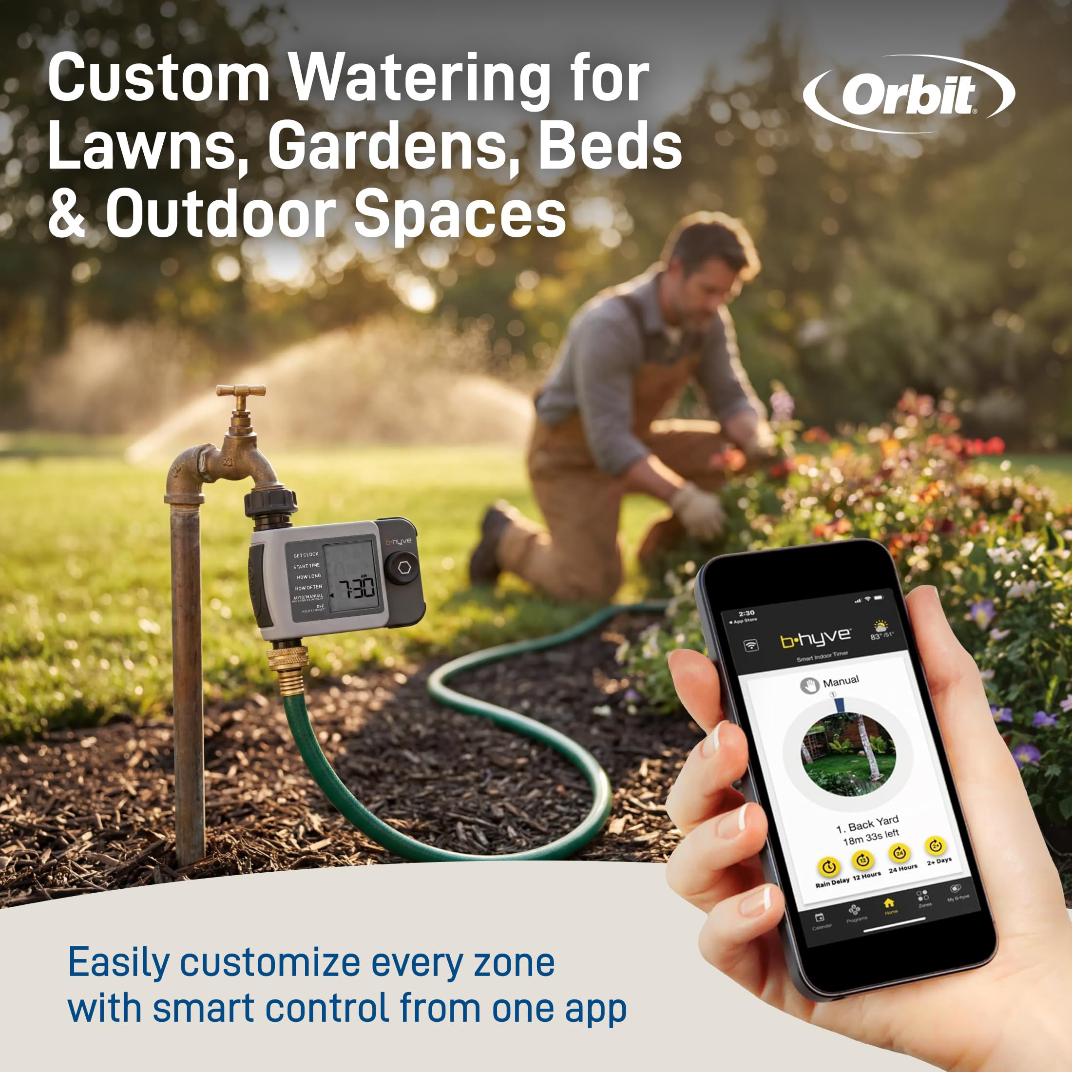 Orbit B-Hyve Smart Hose Watering Timers, Generation II XD
