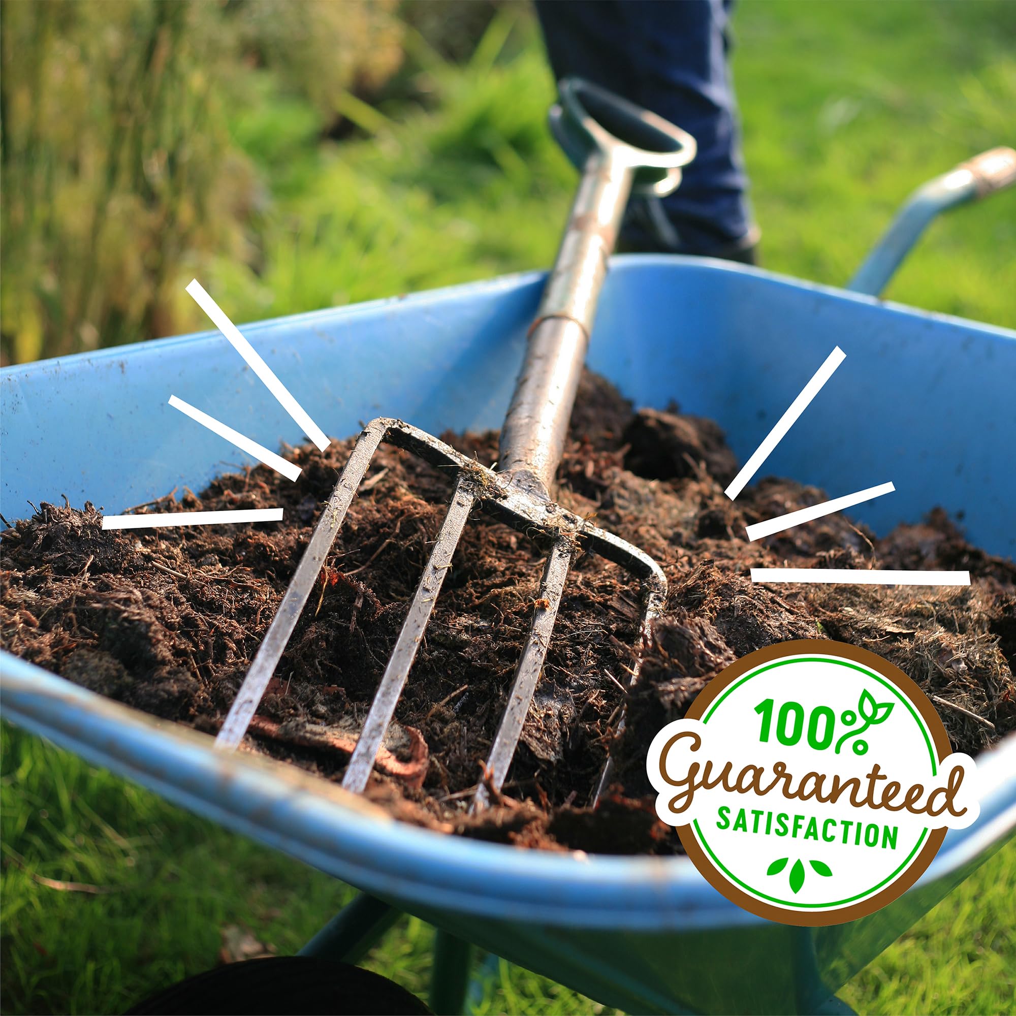 100% Organic All-Purpose Potting Soil for Indoor & Outdoor Plants