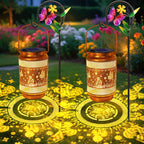 Waterproof Solar Garden Lanterns with Hanging Hooks
