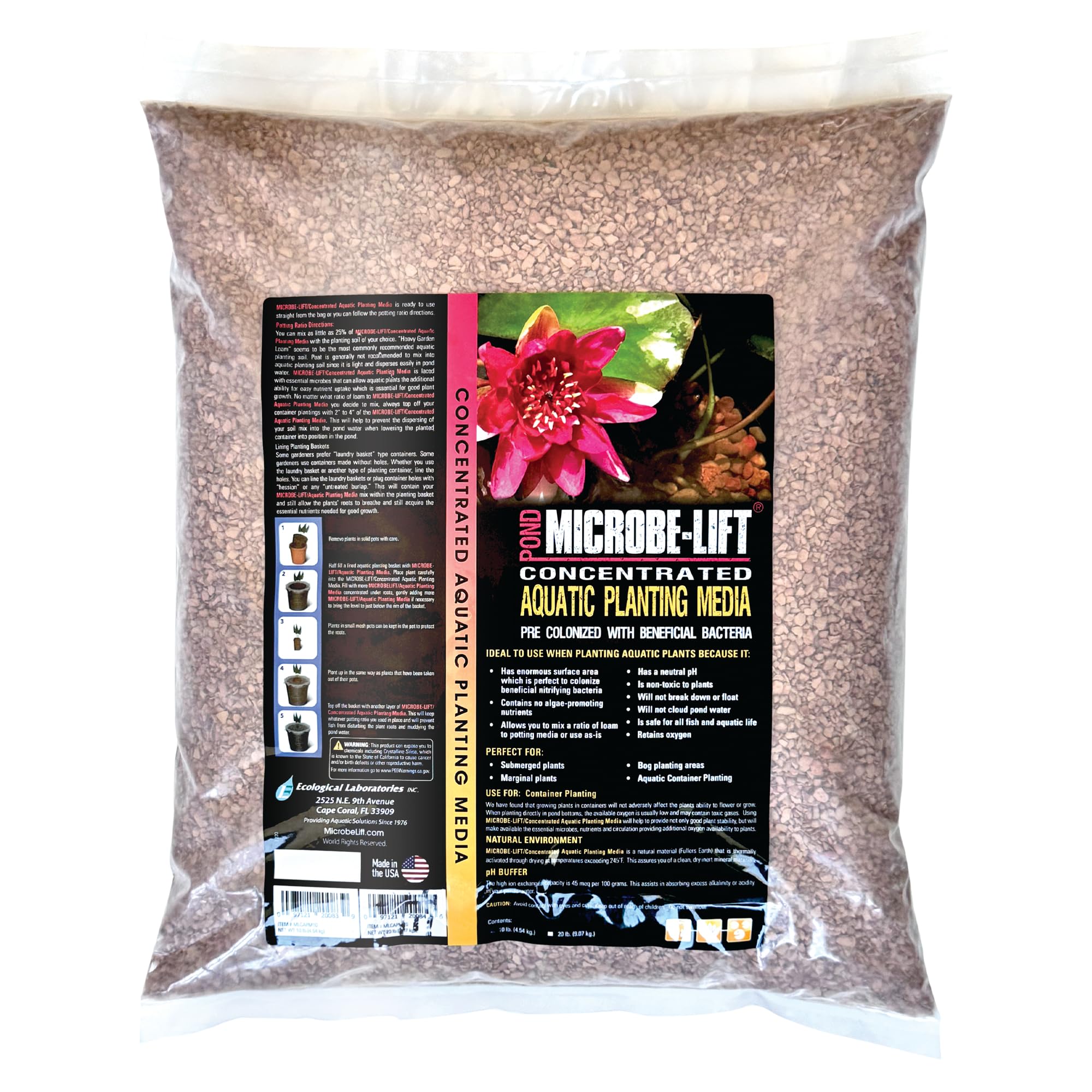 Concentrated Aquatic Planting Media for Ponds & Water Gardens
