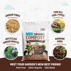 100% Organic All-Purpose Potting Soil for Indoor & Outdoor Plants