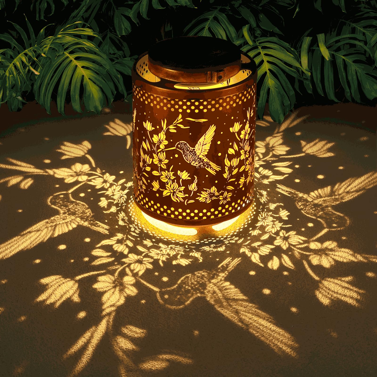 Solar Lantern Outdoor Waterproof Hummingbirds