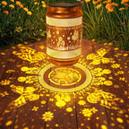 Waterproof Solar Garden Lanterns with Hanging Hooks