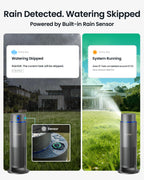 Smart Multi-Zone Irrigation System with App Control & Rain Sensor