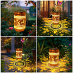 Waterproof Solar Garden Lanterns with Hanging Hooks